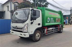 Xe cuốn ép rác 11 khối Thaco